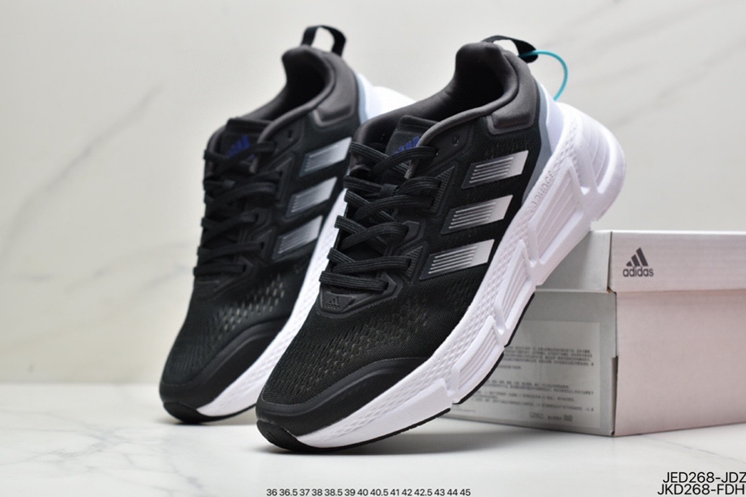 150 阿迪达斯Adidas Questarstrpike Clmacool 三叶草运动慢跑鞋