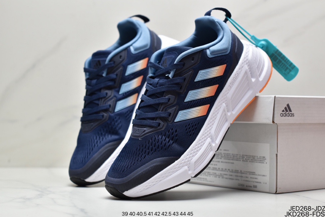 150 阿迪达斯Adidas Questarstrpike Clmacool 三叶草运动慢跑鞋