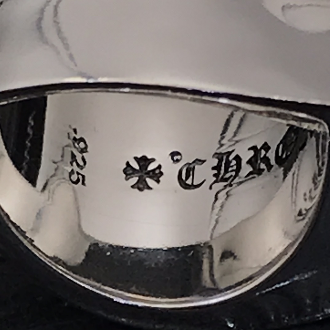 Chrome Hearts 高版本克罗心大五角星 戒指，细节到位刻字清晰，美码7至11可选
