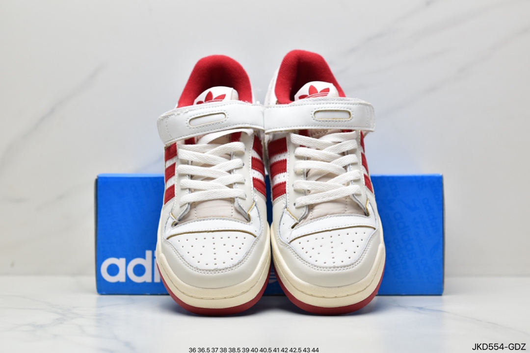 160 阿迪达斯Adidas三叶草 Originals Forum 84 Low 罗马系列板鞋