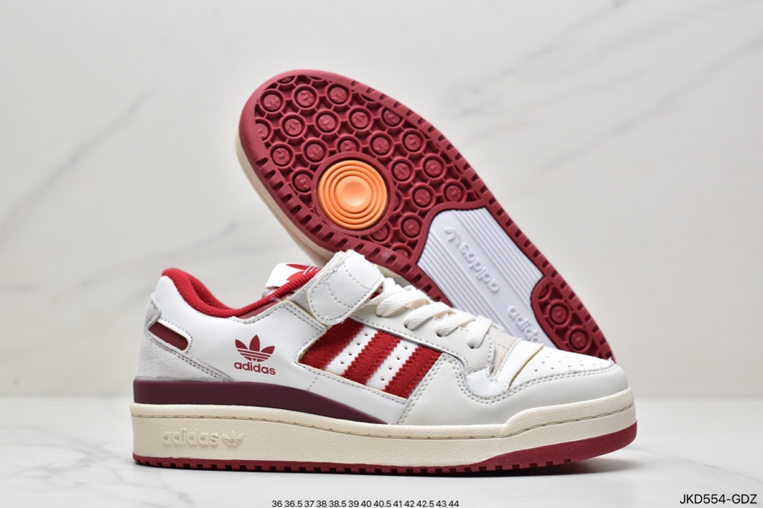 160 阿迪达斯Adidas三叶草 Originals Forum 84 Low 罗马系列板鞋