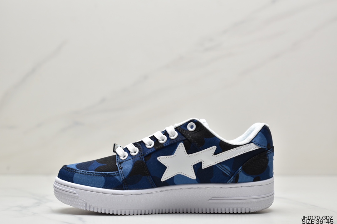 190 潮流教父nigo品牌 王源同款  Bape Sta “Tokyo”经典百搭休闲运动板鞋