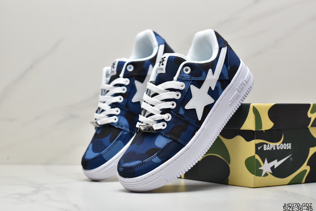 190 潮流教父nigo品牌 王源同款  Bape Sta “Tokyo”经典百搭休闲运动板鞋