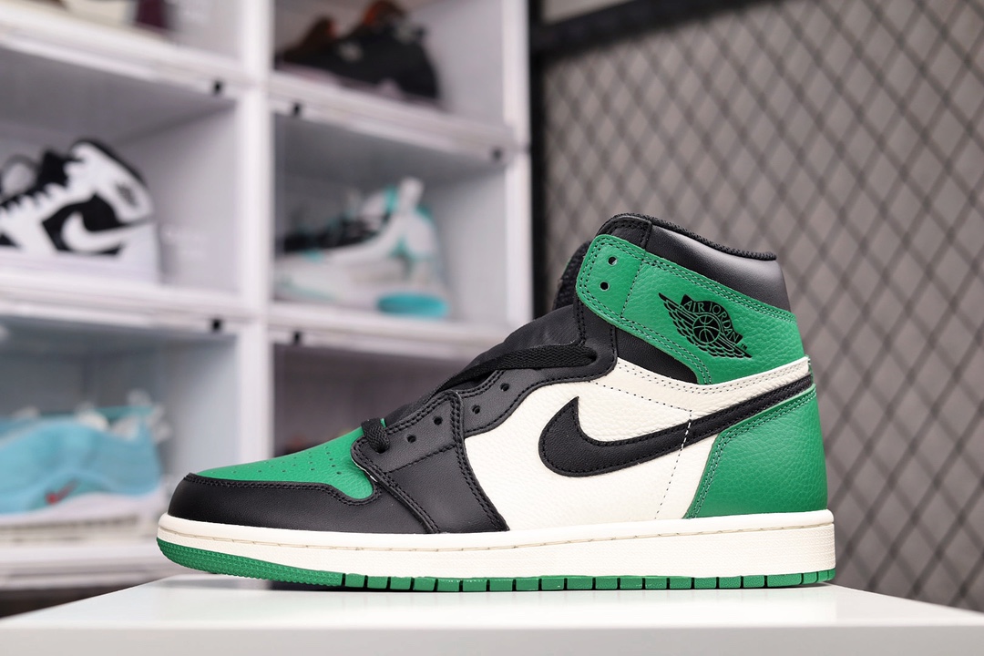 H5 Air Jordan AJ1 High OG 绿脚趾原厂采购皮料冲裁 专业AJ大厂打造 用料绝不含糊 上手即享受质感 口碑收割 每双都是一个回头客 超呼所想的高性价比522DJ