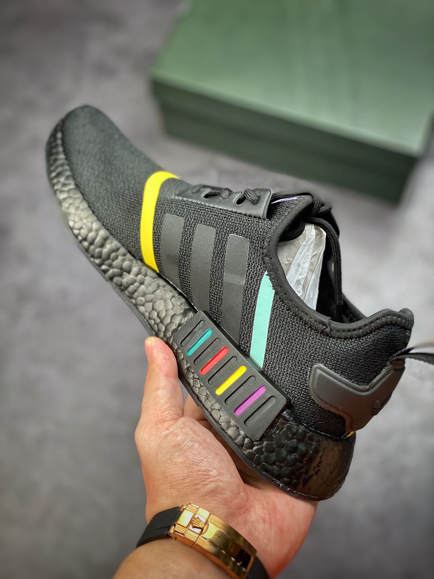 170 Adidas NMD _R1 透气网面虎扑版本GX0997