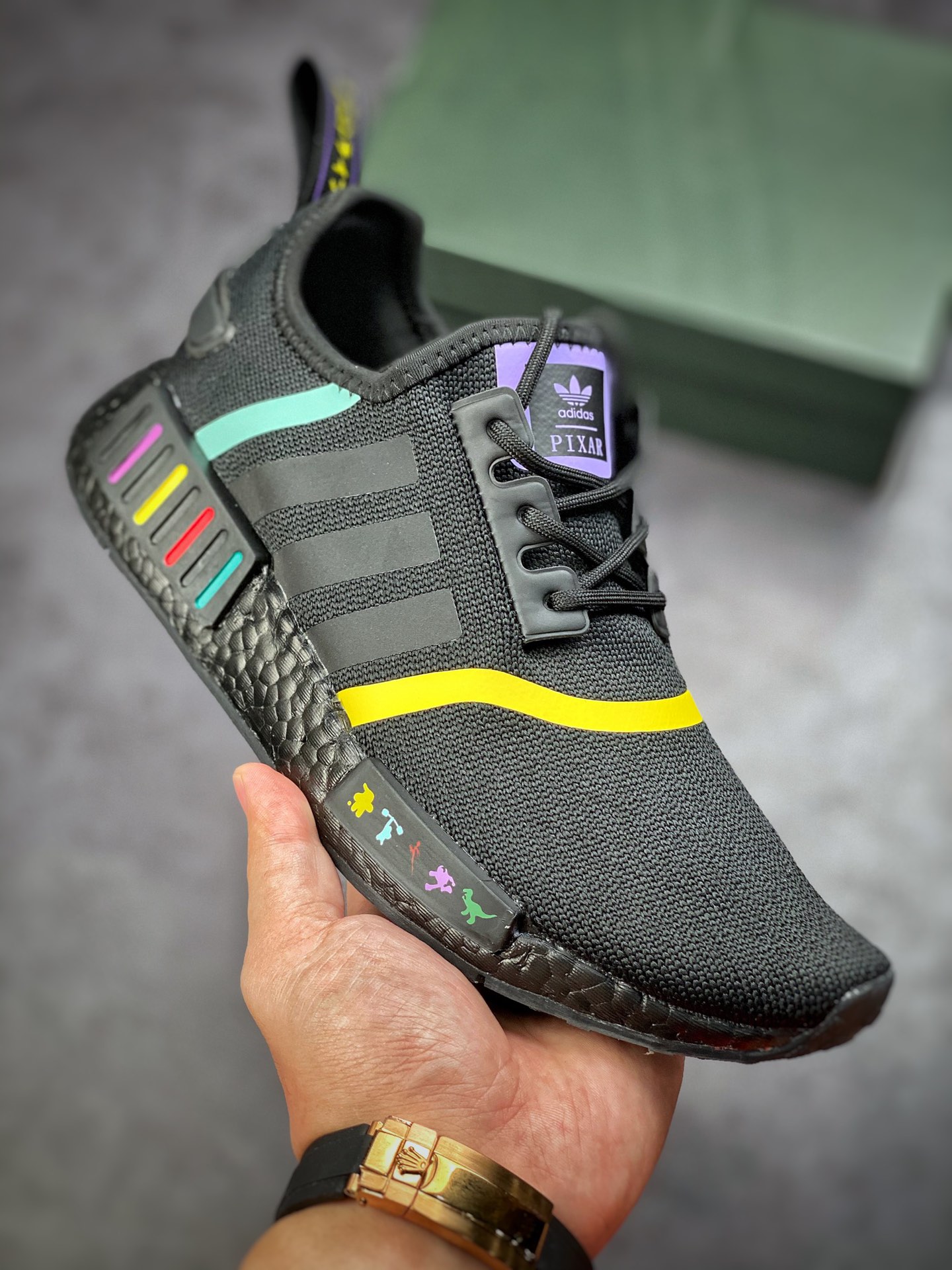 170 Adidas NMD _R1 透气网面虎扑版本GX0997