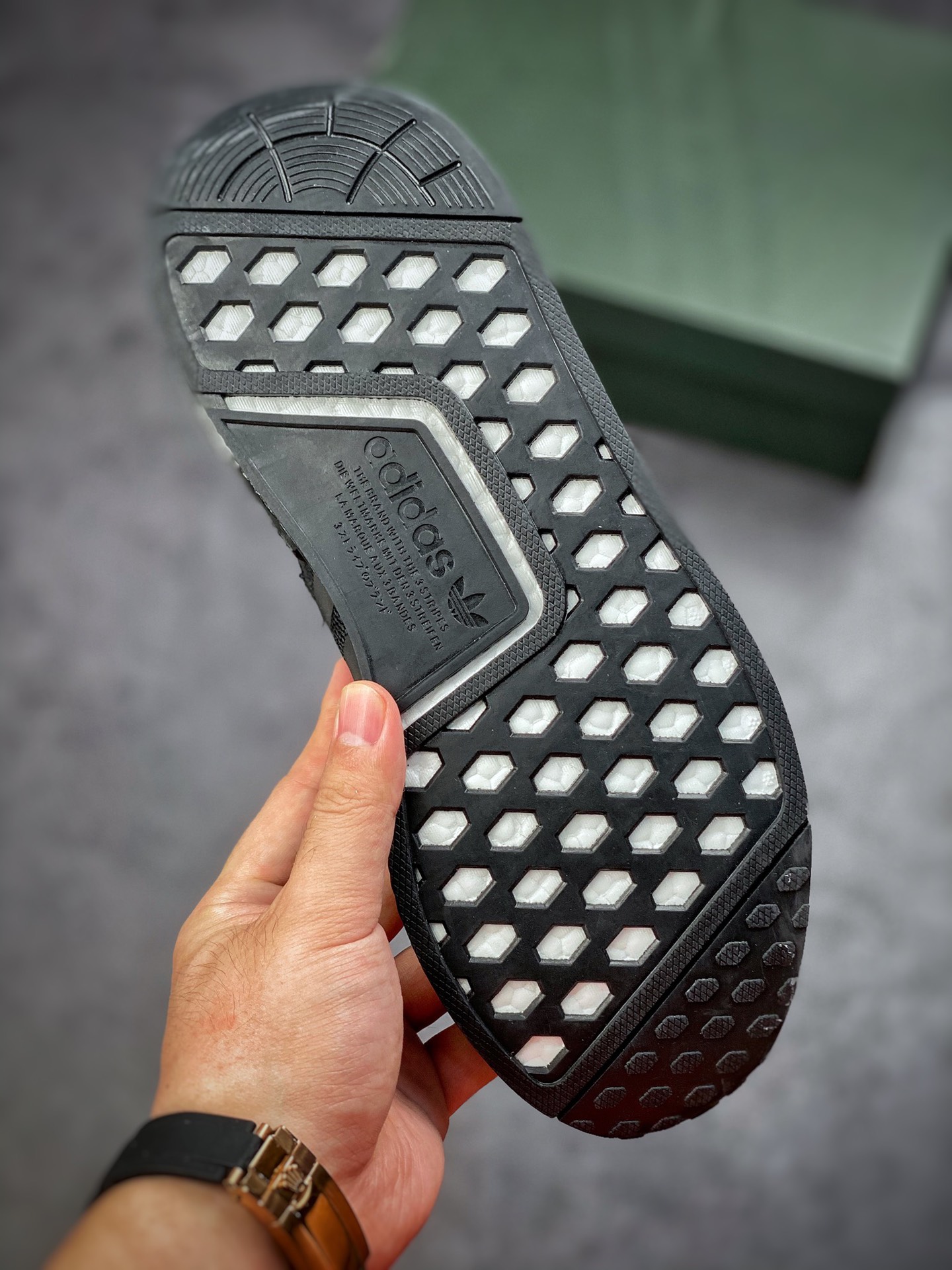 170 Adidas NMD _R1 透气网面虎扑版本GX0997