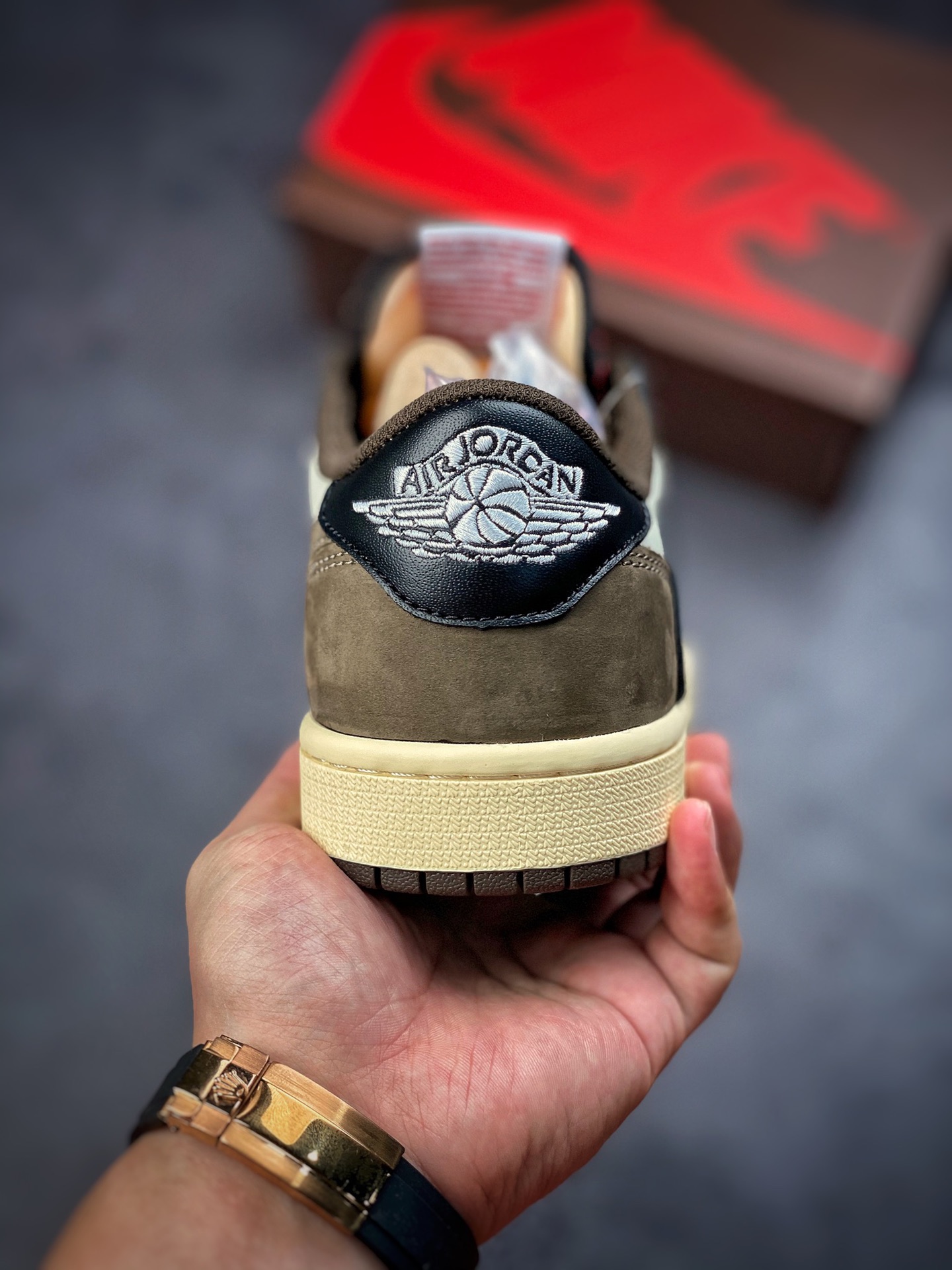 260 Travis Scott × Nike Air Jordan 1 Low OG “Reverse Mocha” AJ1低帮篮球鞋CQ4277-105