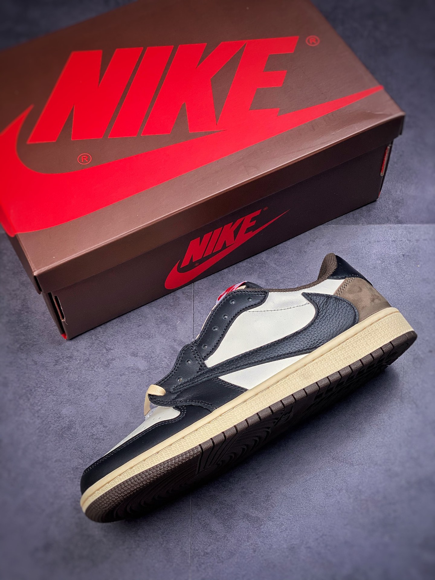 260 Travis Scott × Nike Air Jordan 1 Low OG “Reverse Mocha” AJ1低帮篮球鞋CQ4277-105