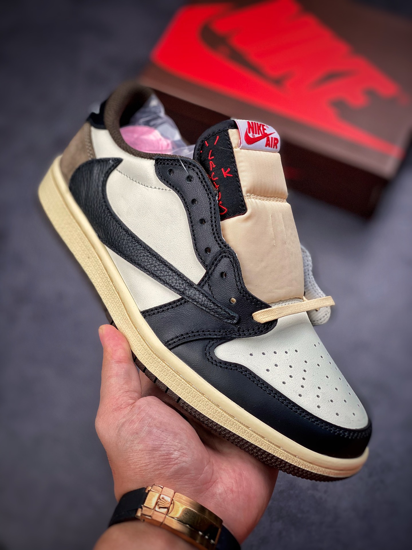 260 Travis Scott × Nike Air Jordan 1 Low OG “Reverse Mocha” AJ1低帮篮球鞋CQ4277-105