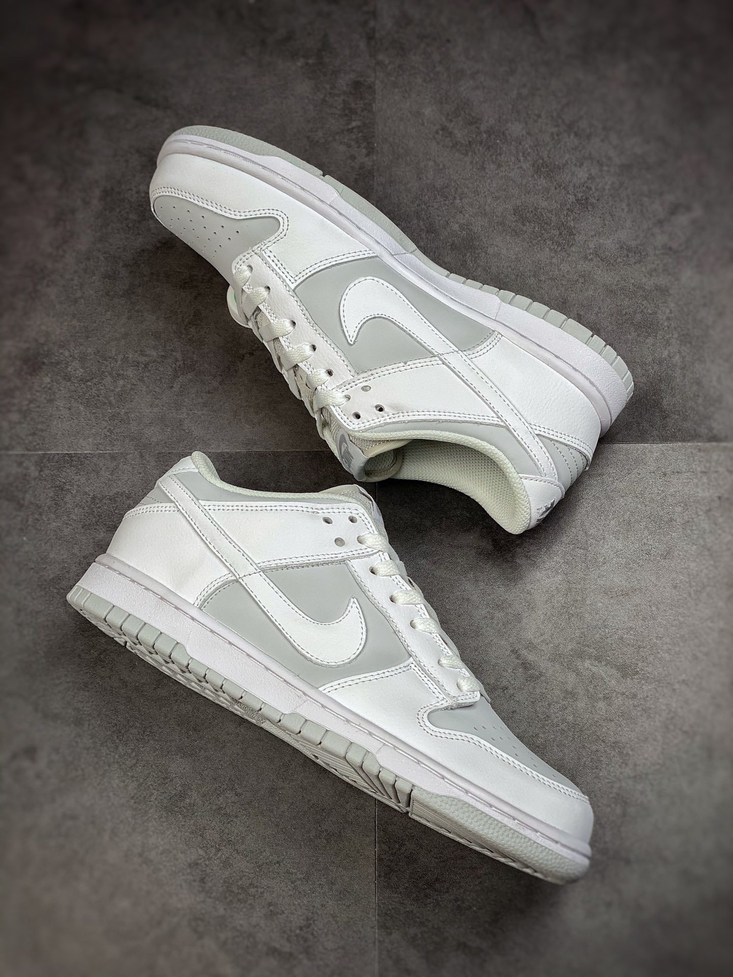 260 Nike SB Dunk low 进口头层 复刻经典灰白配色 309431-115