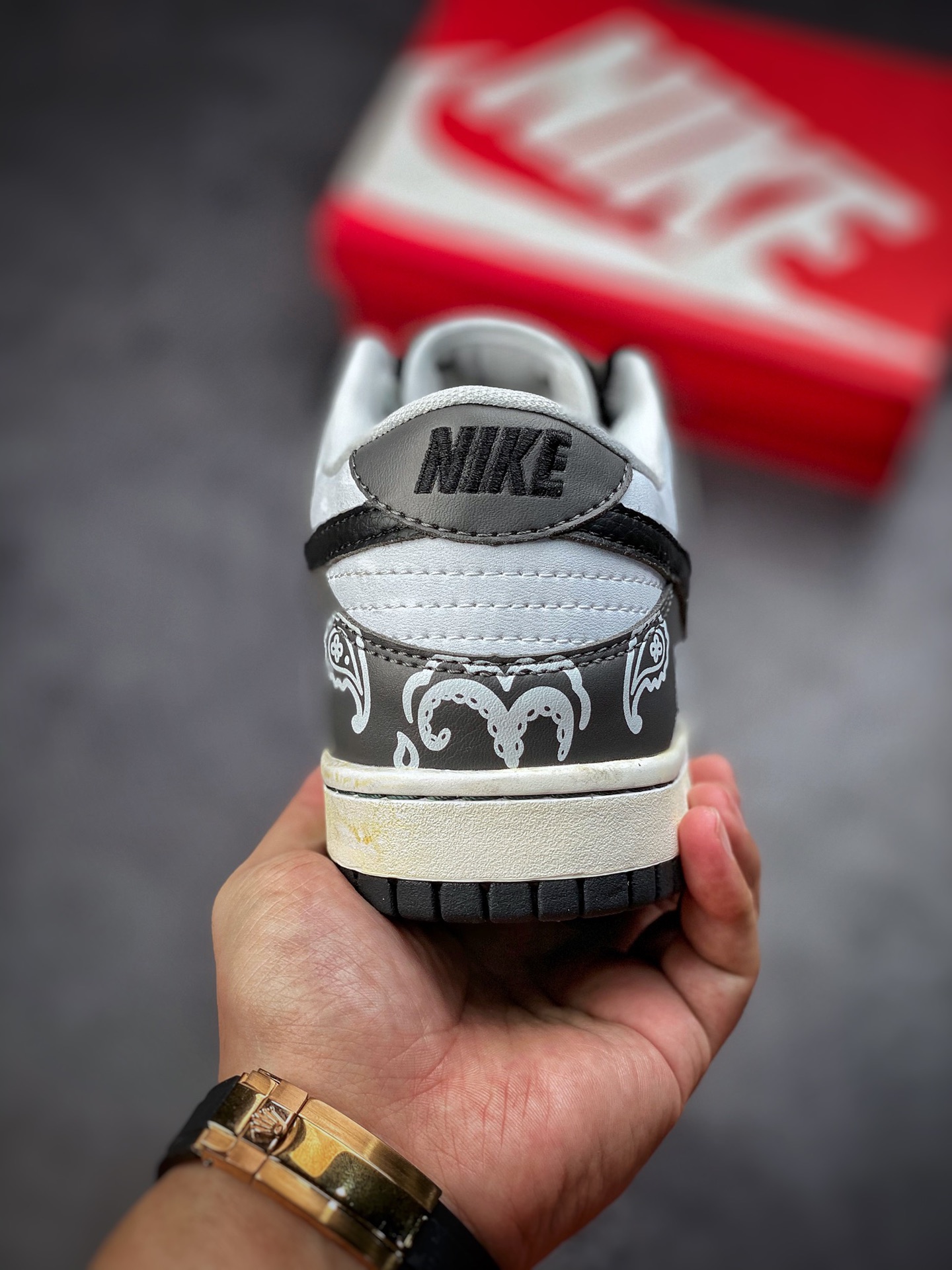 190 Futura x Nike Dunk Low SB联名 解构绑带滑板鞋 DD3363-002