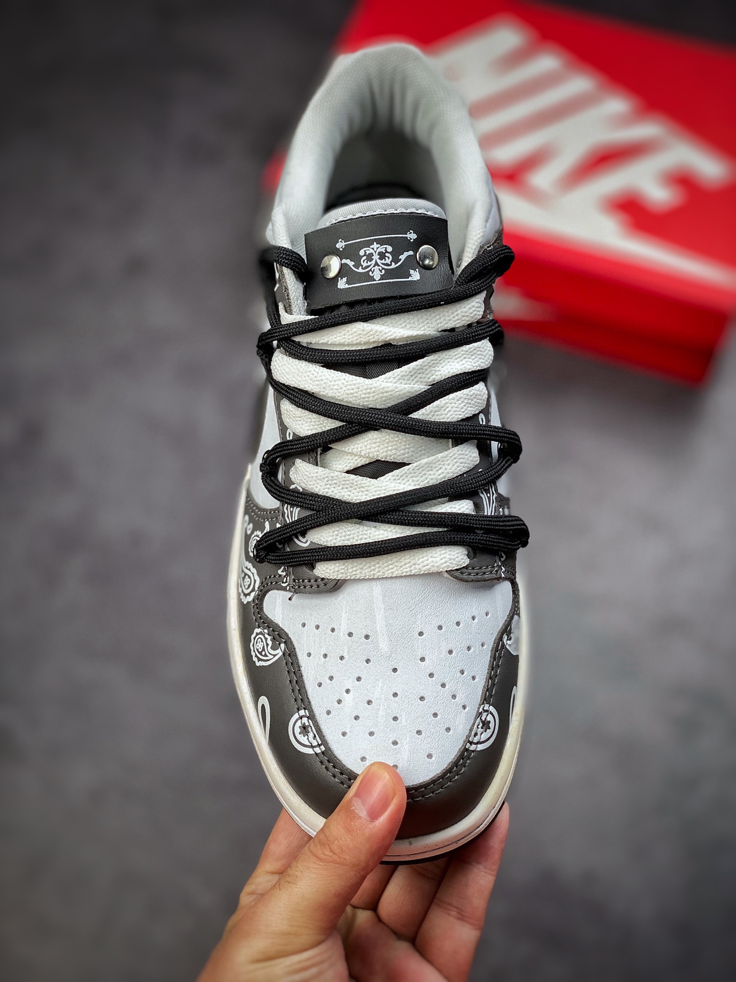 190 Futura x Nike Dunk Low SB联名 解构绑带滑板鞋 DD3363-002