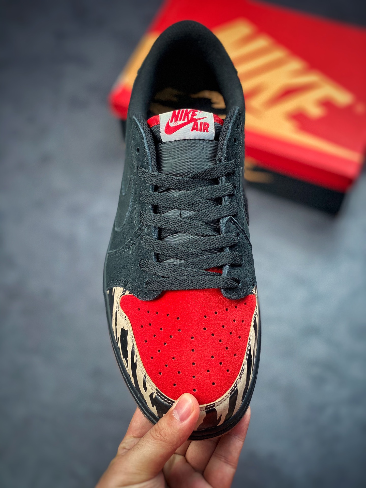 190 SoleFly x Air Jordan1 Low ”Carnivore” 野性美学低帮  DN3400-001