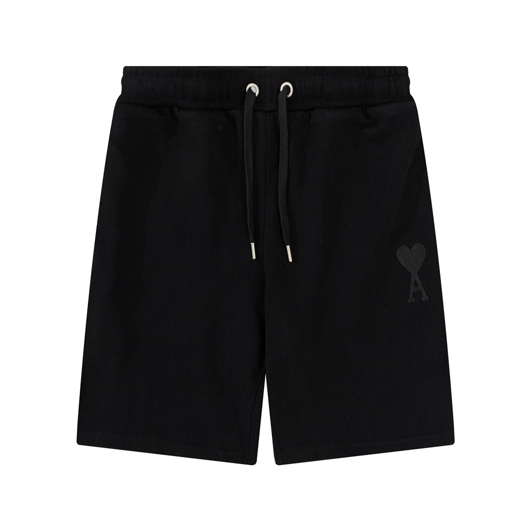 “Ami Paris Macalon Heart Embroidered Pants in Various Colors, Sizes S-XL, 480g” - 图片 6