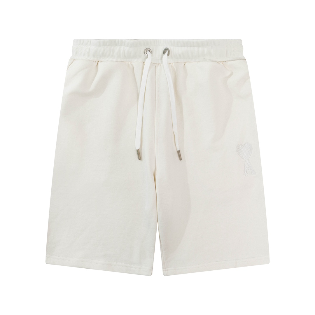 “Ami Paris Macalon Heart Embroidered Pants in Various Colors, Sizes S-XL, 480g” - 图片 7