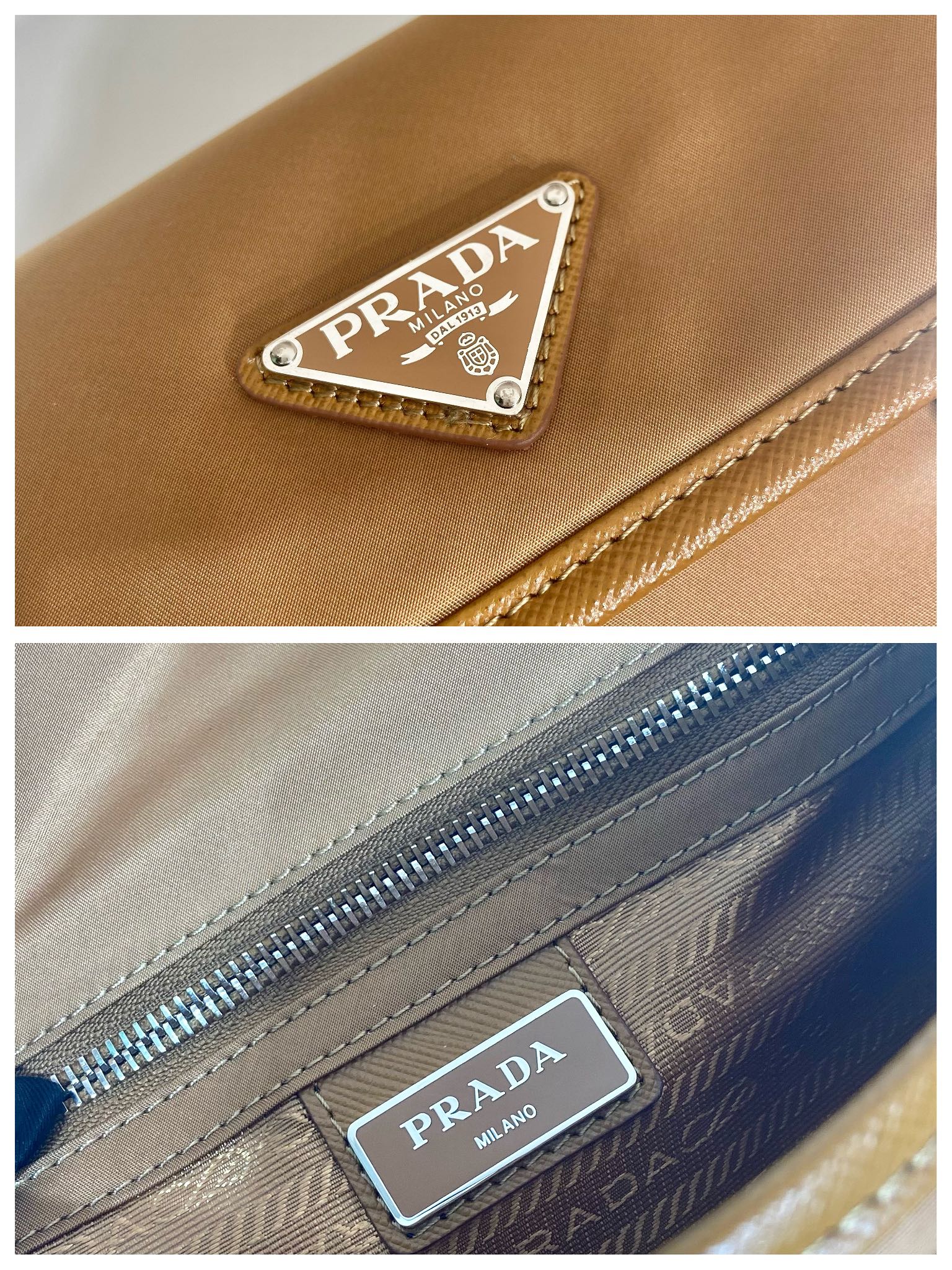PRADA普拉达男女通用新款三合一组合邮差包2VD034