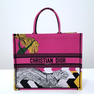 Dior Book Tote Tote Bags Embroidery