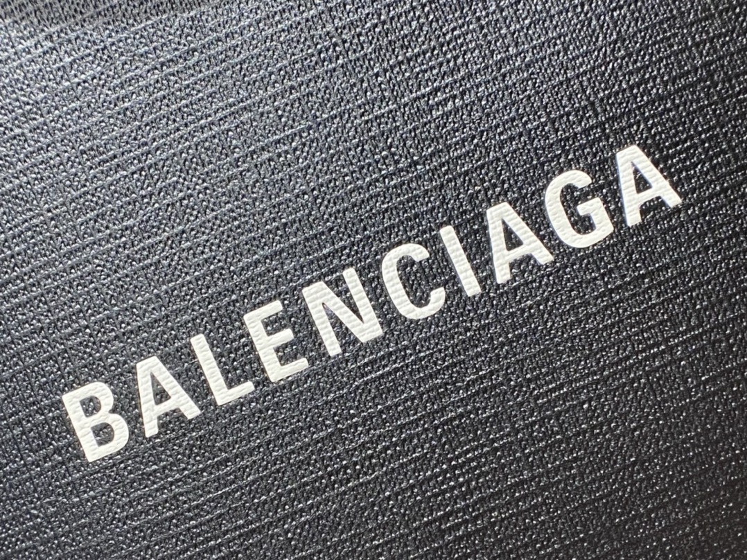 Balenciaga Shopping 20CM Bag 十字纹购物纸袋包 572411黑色