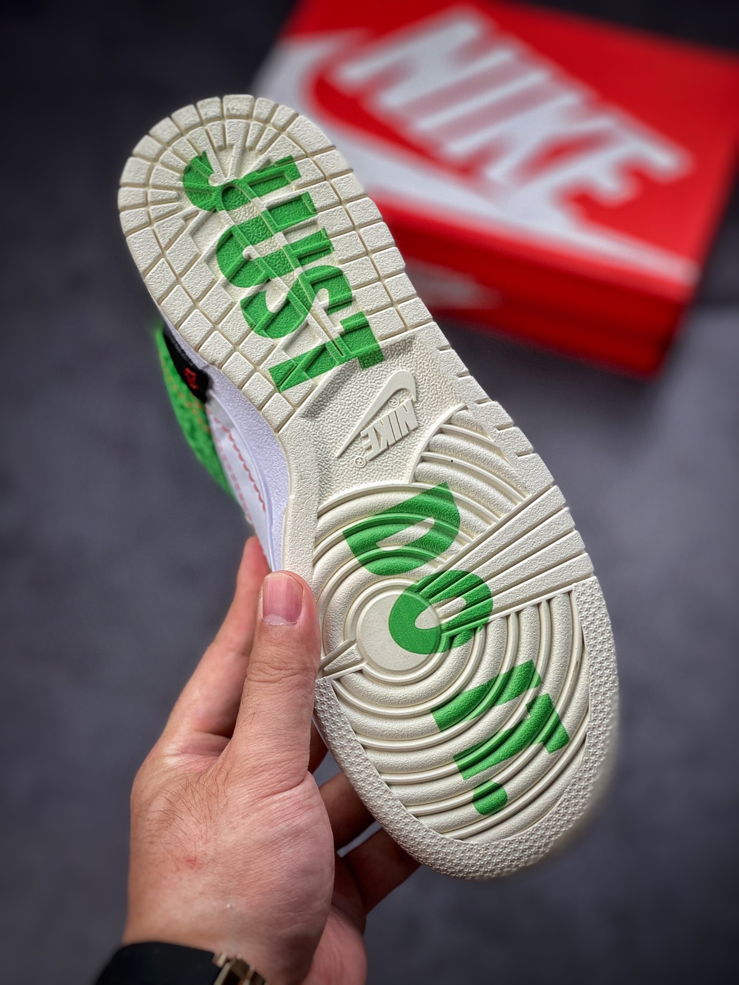 270 Nike Dunk Low Disrupt 2 白绿蛇纹 DV1490-101