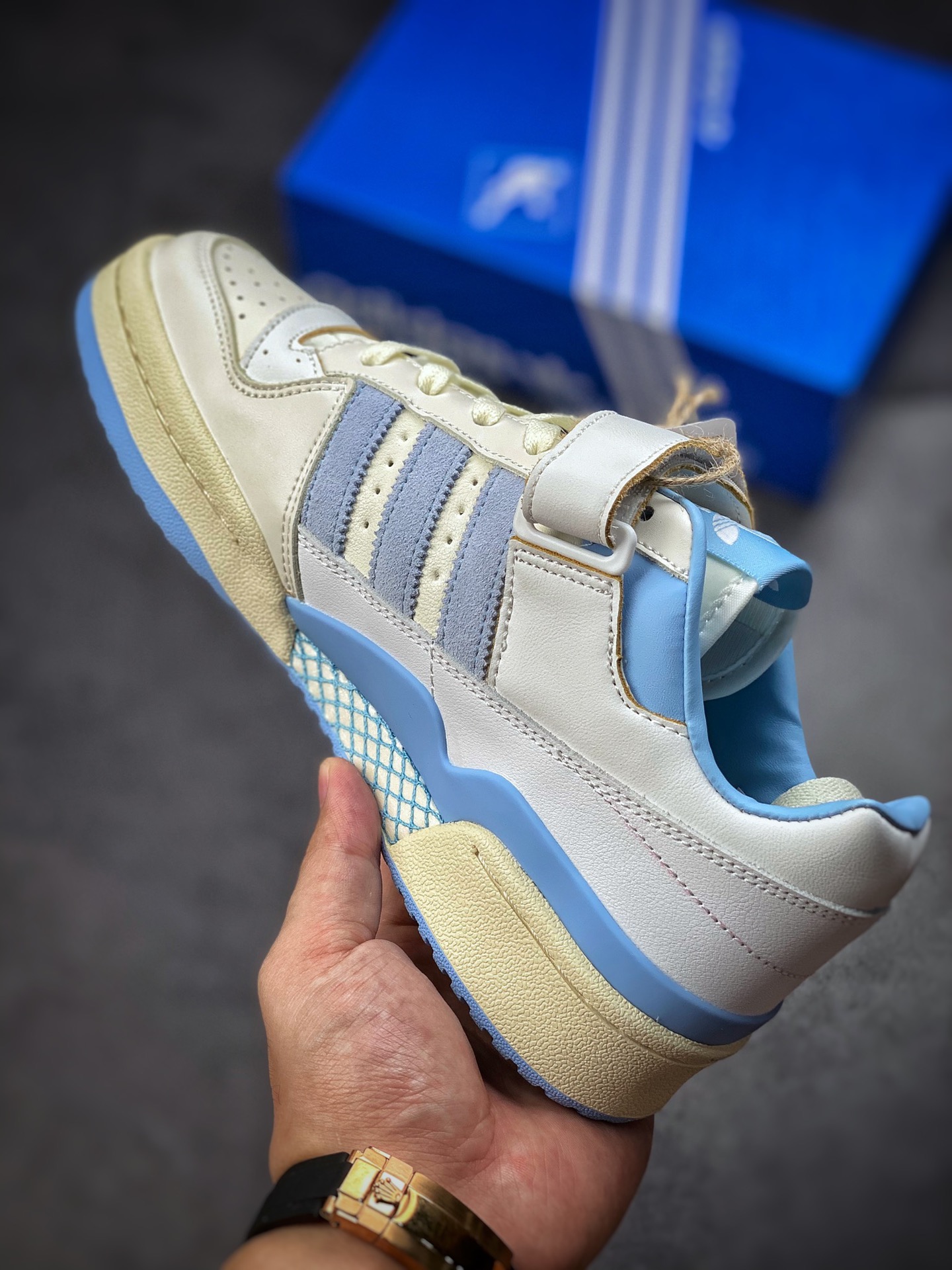 220 海外渠道 原盒原标版本 Adidas Forum 84 Low OG  低帮百搭潮流休闲运动板鞋 GZ1893