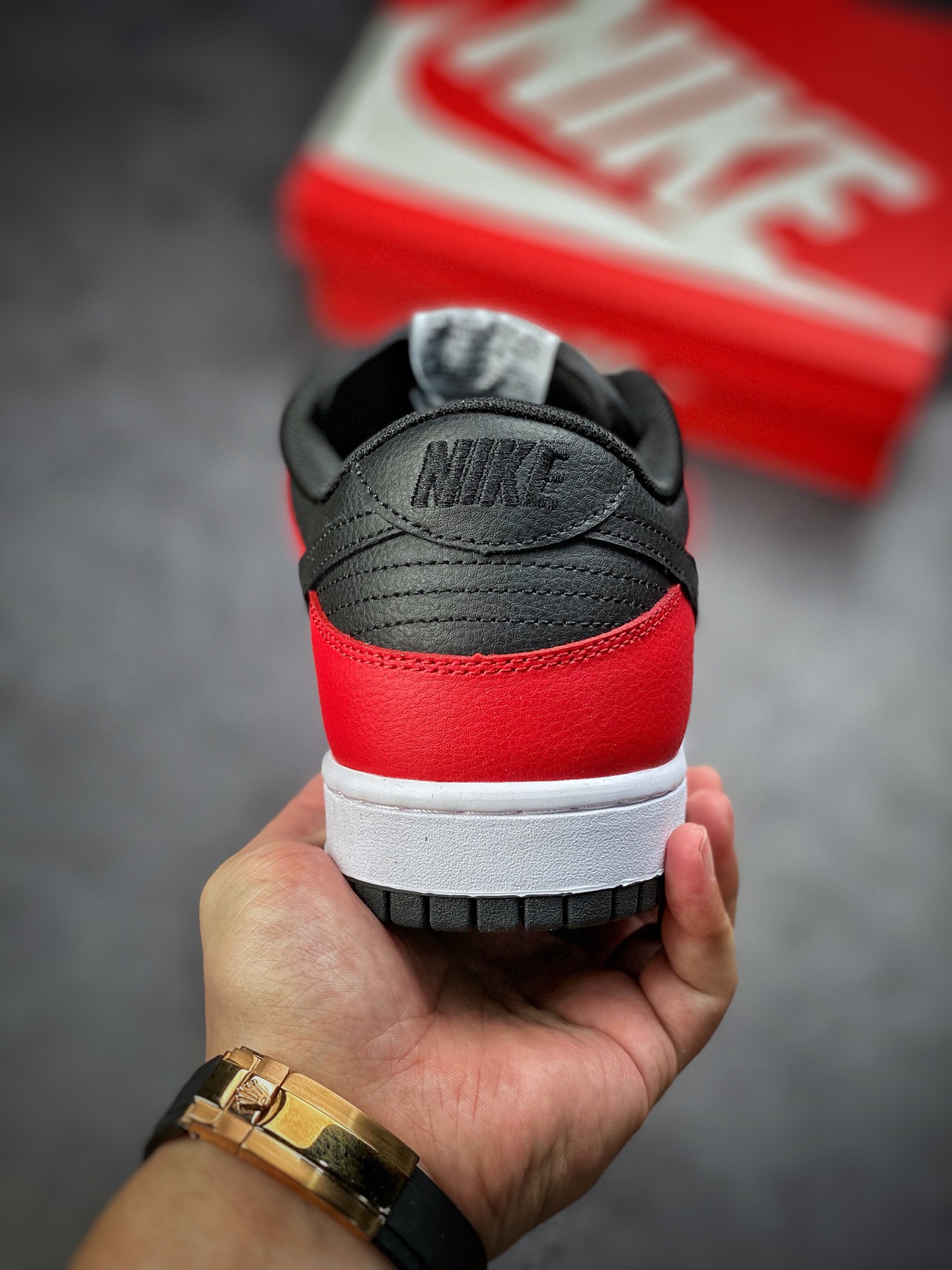180 Nike Dunk SB Low 白黑红 大厂纯原出品 DQ6818-003