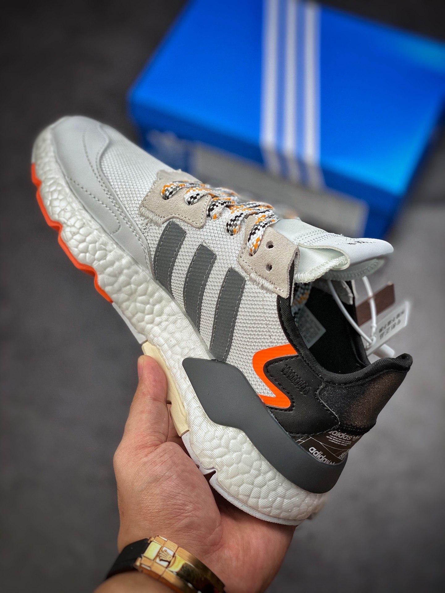 200 Adidas Nite Jogger 2019 Boost GET三叶草 联名夜行者 FW6713-莆田鞋,莆田鞋货源,高仿鞋,高仿鞋货源,安福档口,莆田高仿鞋,莆田鞋批发,高仿鞋批发,莆田高仿运动鞋,高仿运动鞋,莆田运动鞋 200 Adidas Nite Jogger 2019 Boost GET三叶草 联名夜行者 FW6713