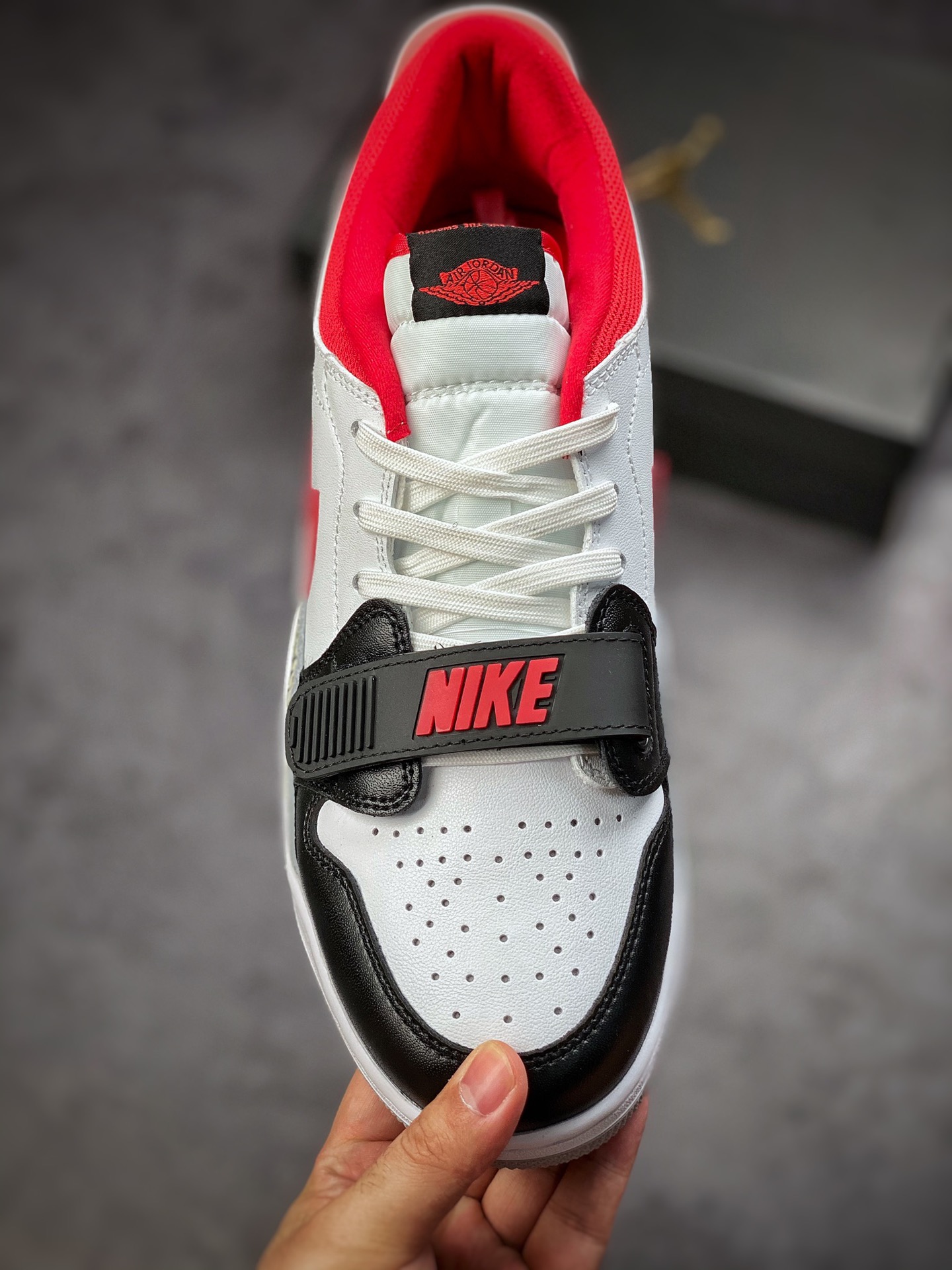 260 Air Jordan Legacy 312 黑白大学红灰爆裂纹 顶级纯原版本 CD7069-160