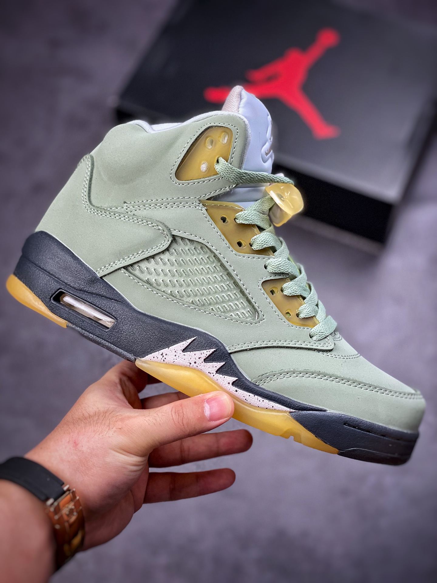 260 Air Jordan 5 Jade Horizon 抹茶绿 DC7501-300
