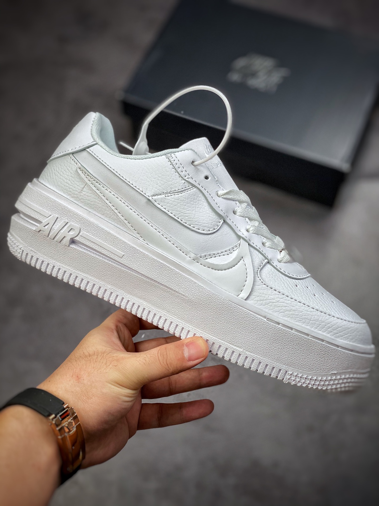 170 Nike Air Force 1 PLT.AF.ORM Triple White 解构全白 DJ9946-100