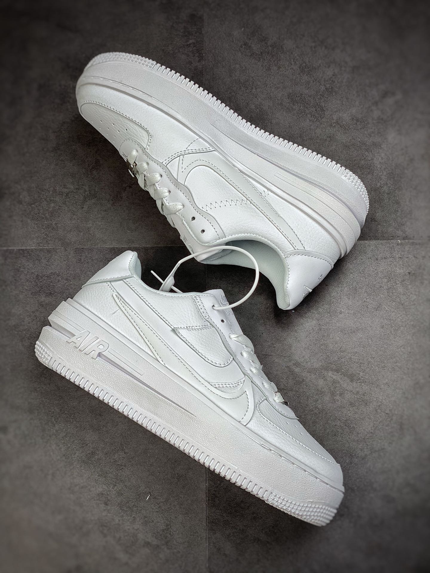 170 Nike Air Force 1 PLT.AF.ORM Triple White 解构全白 DJ9946-100