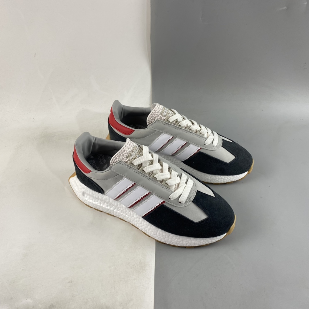 P200  Adidas Retropy E5 阿迪新款运动休闲爆米花跑鞋 GW0558