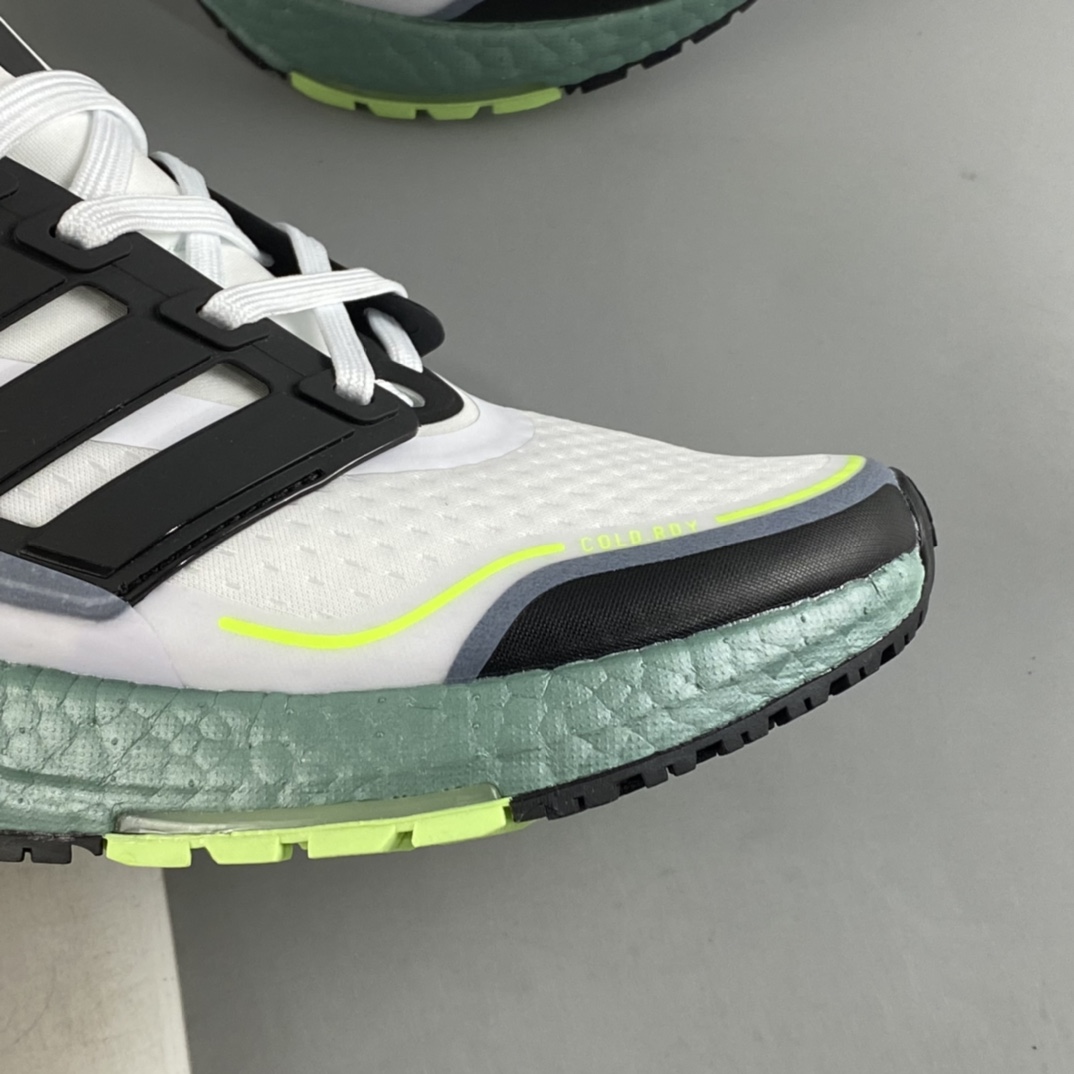 P200  Adidas UltraBoost 21 加厚爆米花袜套式针织鞋面休闲运动慢跑鞋 S23898