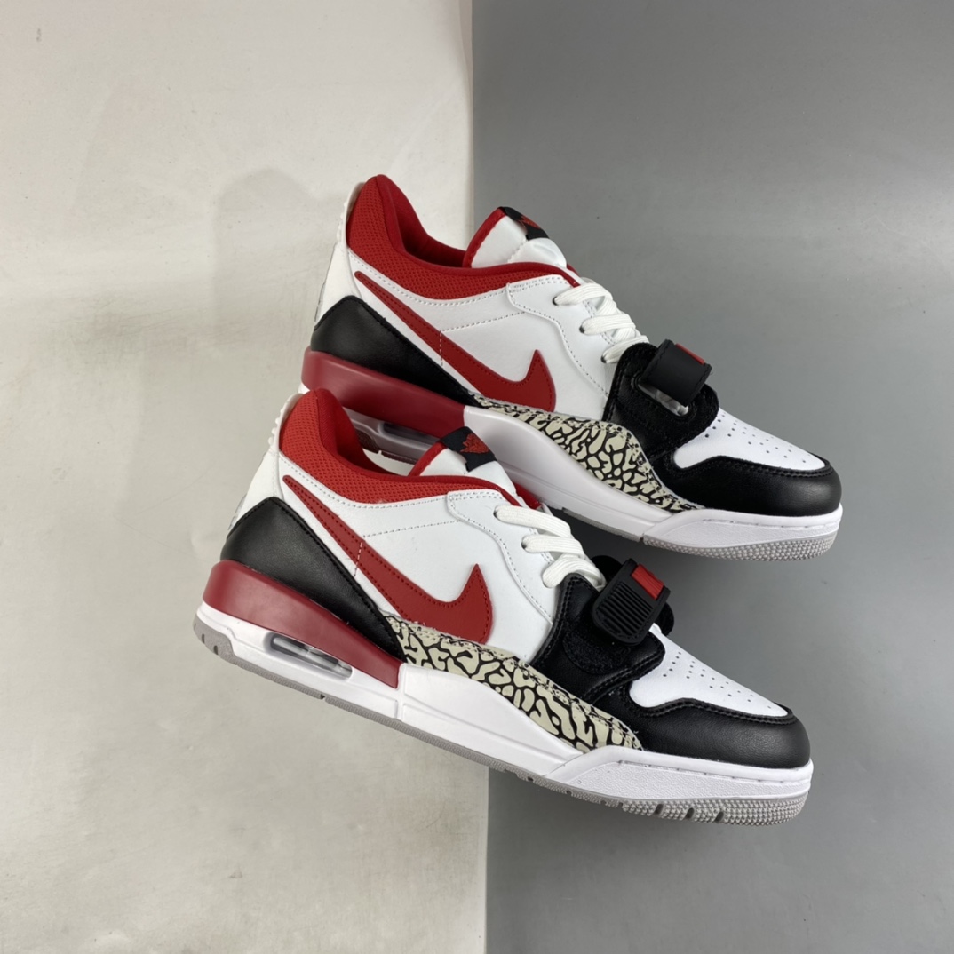 P240  Air Jordan Legacy AJ312 低帮复古魔术贴三合一板鞋 CD7069-160