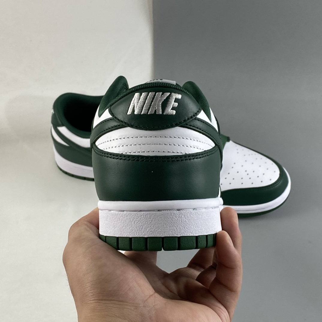 P350  Nike Dunk Low ”Varsity Green” 复古低帮休闲运动滑板板鞋 白绿 DD1391-101
