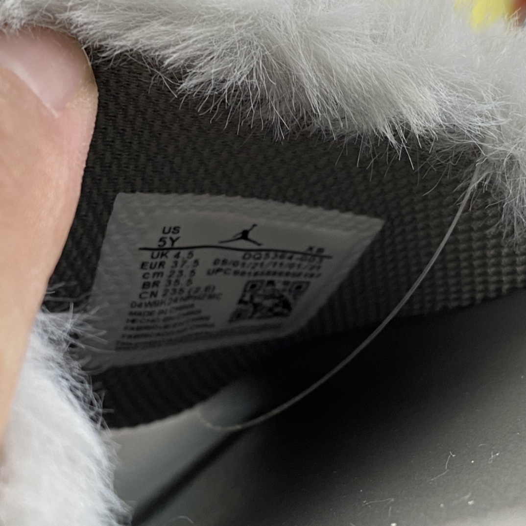 P110  Air Jordan Nola Slide AJ 乔丹方头毛绒时尚女子休闲拖鞋 DQ5364-003