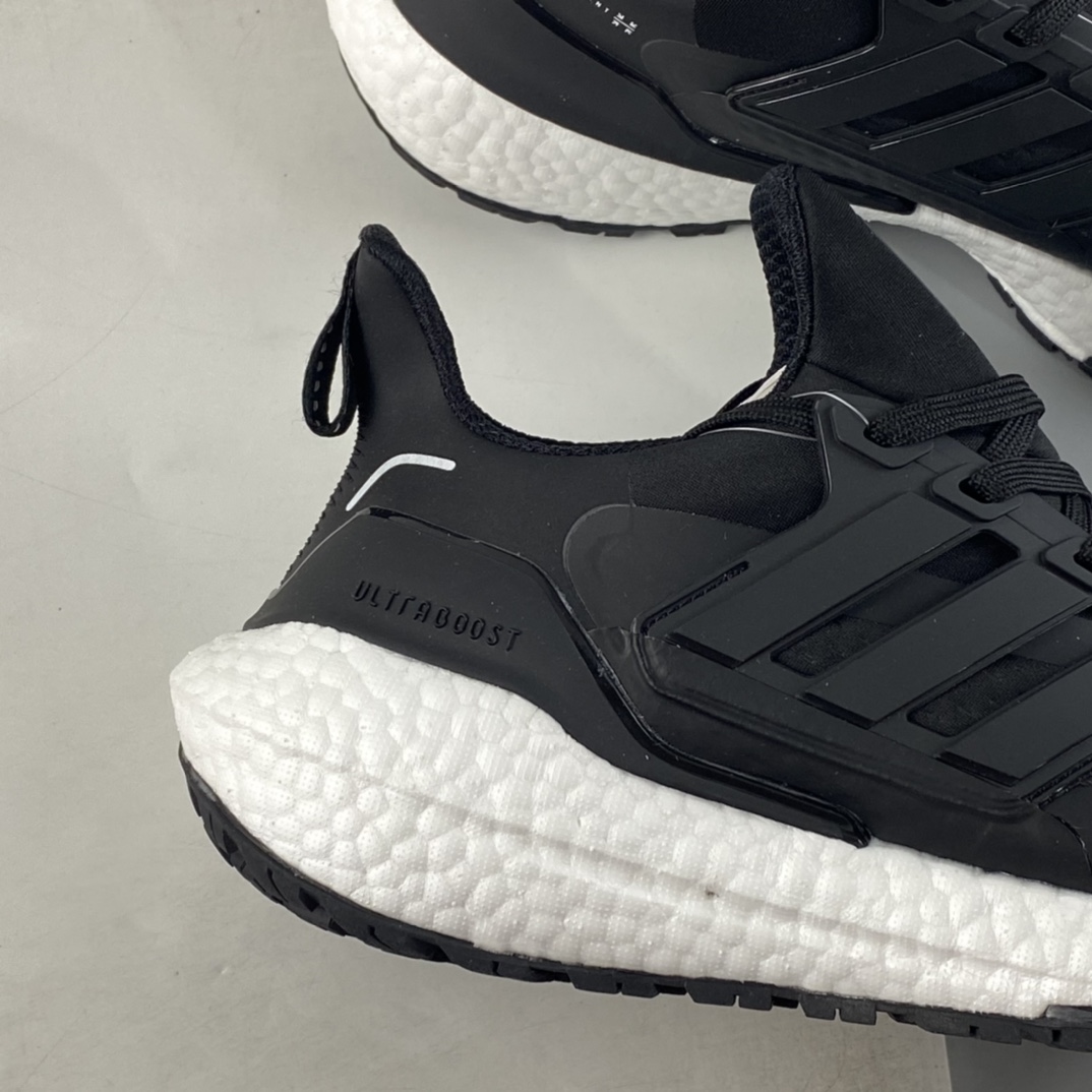 P200  Adidas UltraBoost 21 加厚爆米花袜套式针织鞋面休闲运动慢跑鞋 FZ2558