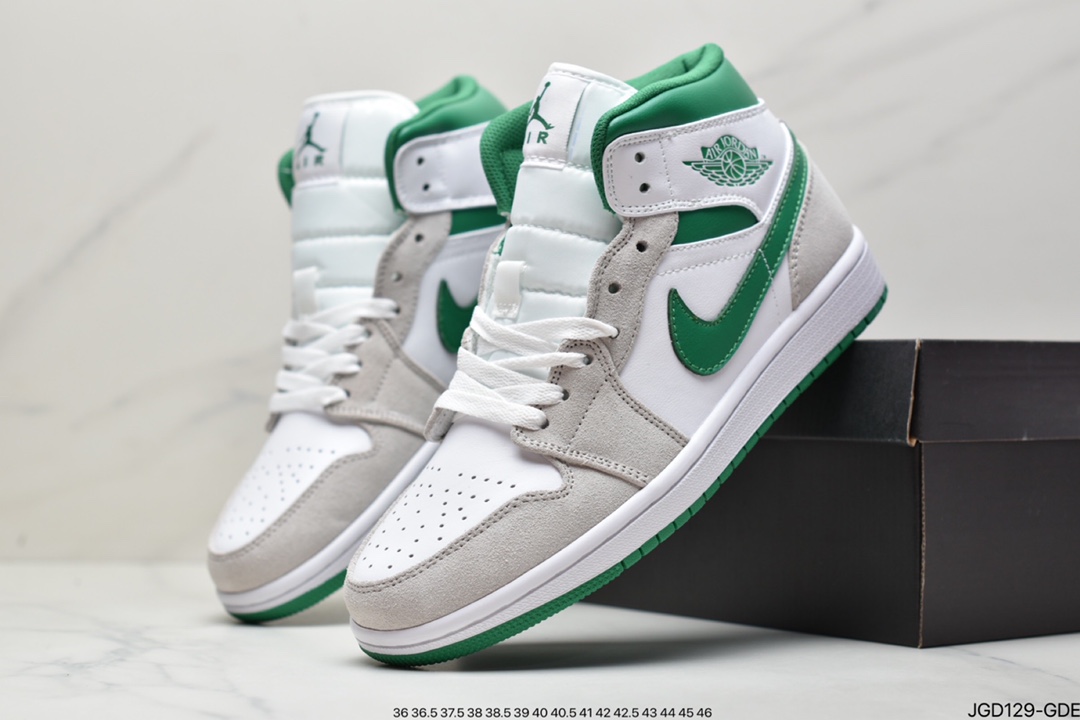 180 Air Jordan 1 Mid AJ1 中帮篮球鞋 554724-411