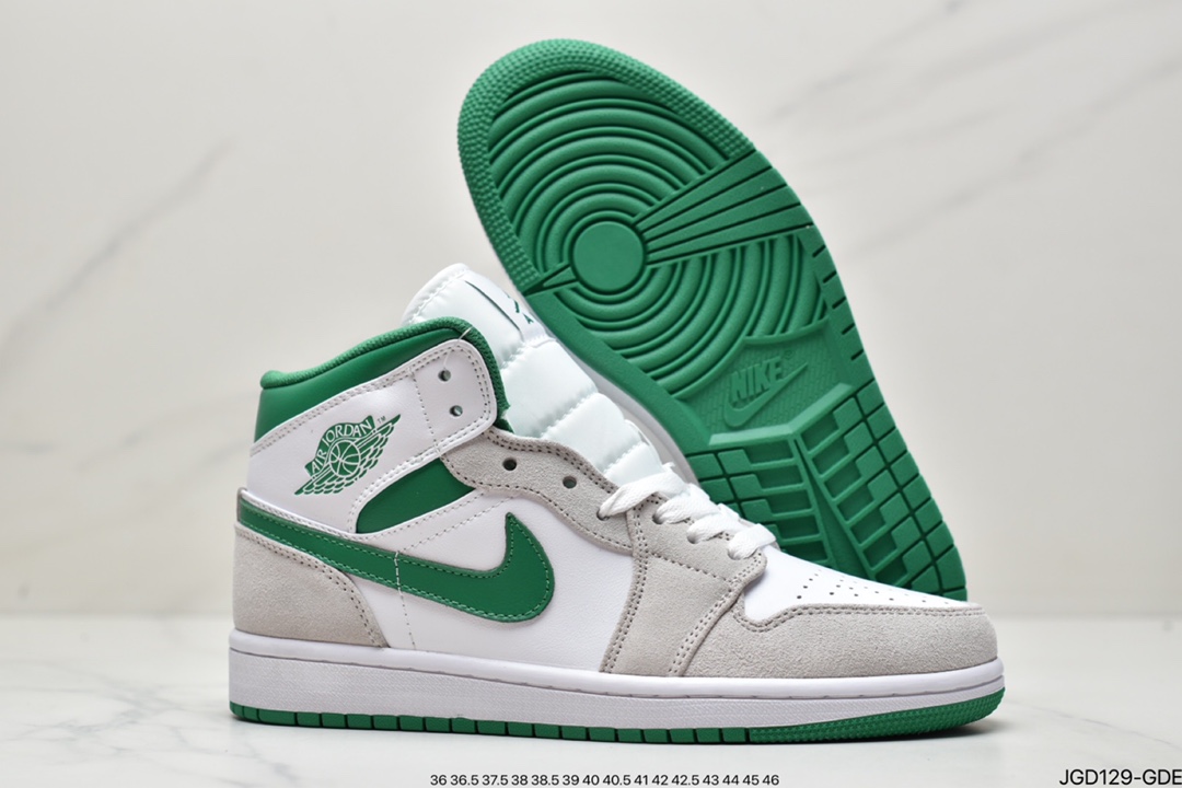 180 Air Jordan 1 Mid AJ1 中帮篮球鞋 554724-411