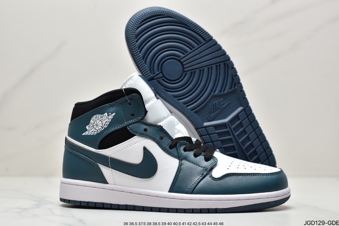180 Air Jordan 1 Mid AJ1 中帮篮球鞋 554724-411