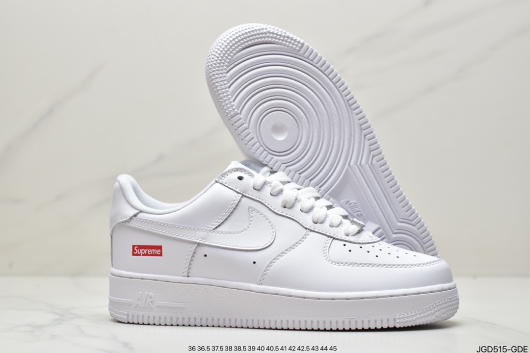 180 原装级别 Superme x Air Force 1’07 空军联名 CU9225-100