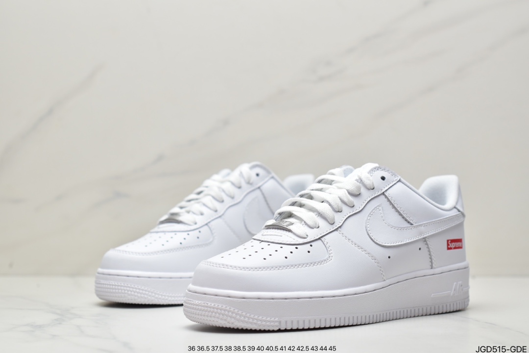 180 原装级别 Superme x Air Force 1’07 空军联名 CU9225-100