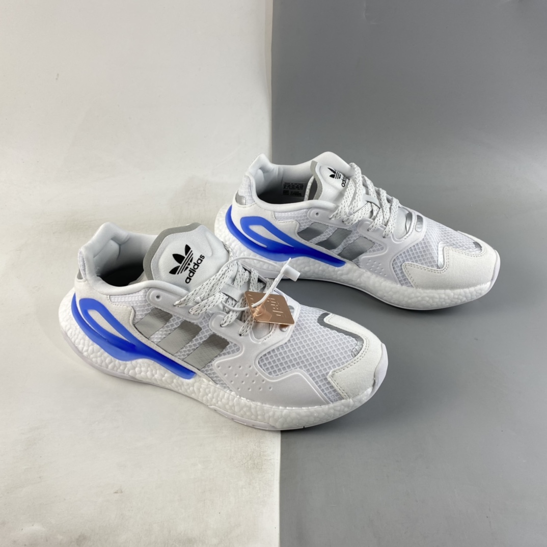 P220  Adidas Originals 2020 Day Jogger Boost 三叶草2020版慢跑者系列高弹复古休闲运动跑鞋 夜行者二代 FX5998