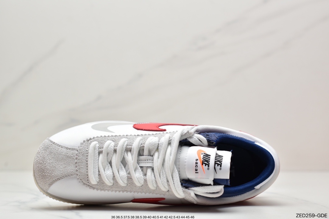 260 耐克Sacai x Nike Air Zoom Cortez 4.0”OG Royal Fuchsia”4.0 50周年联名款DQ0581-001
