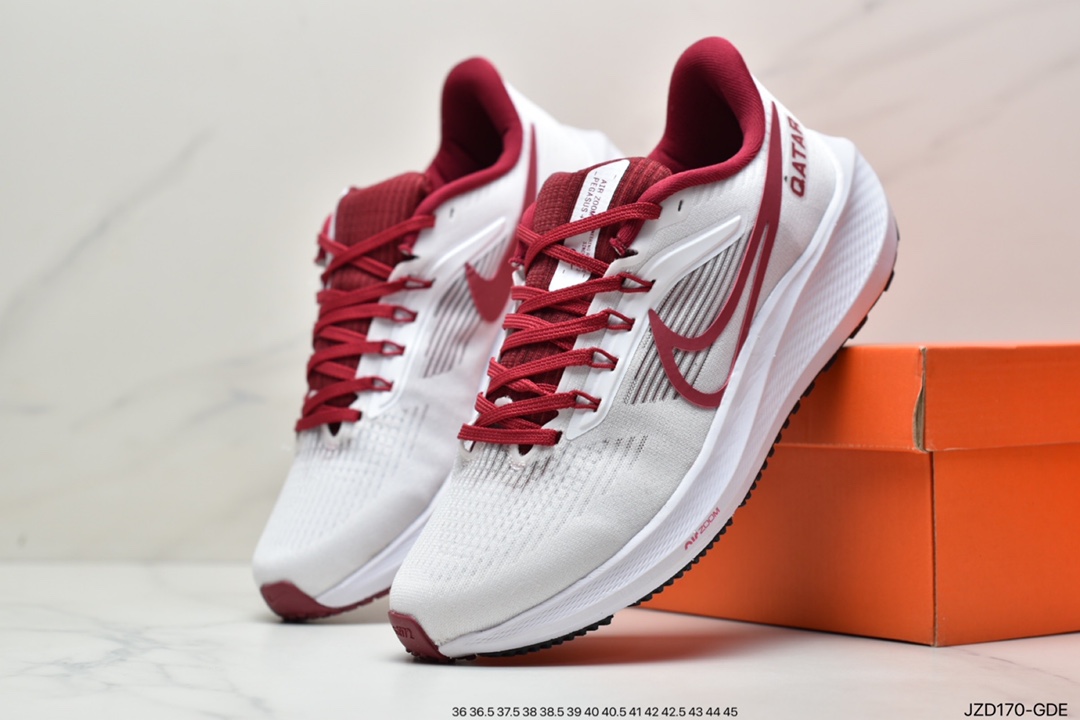 140 耐克Nike Zoom Pegasus 39”Sail/Cube Pink” 登月 39代超级飞马涡轮增压马拉松休闲运动慢跑鞋
