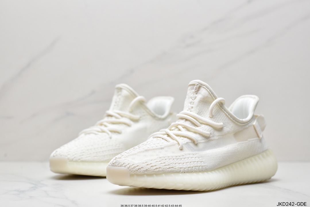 160 联乘侃爷Kanye West x Adidas Yeezy Boost 350 V2 百搭轻便爆米花中底休闲运动慢跑鞋HQ6316