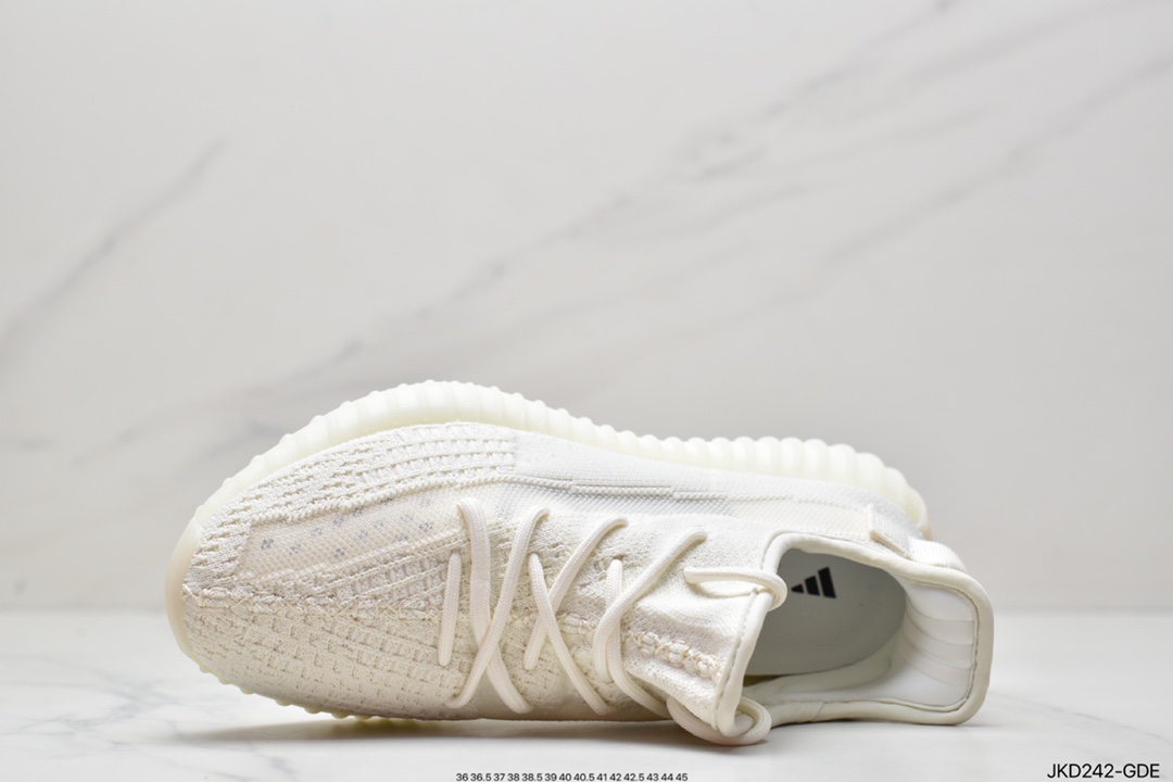 160 联乘侃爷Kanye West x Adidas Yeezy Boost 350 V2 百搭轻便爆米花中底休闲运动慢跑鞋HQ6316