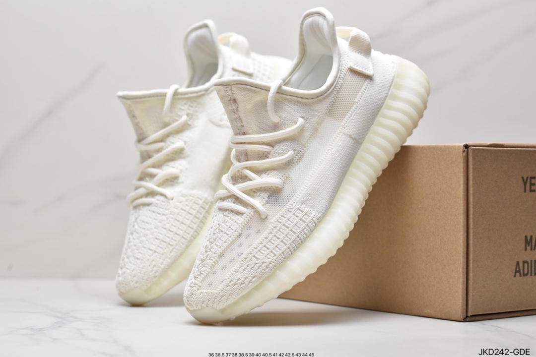 160 联乘侃爷Kanye West x Adidas Yeezy Boost 350 V2 百搭轻便爆米花中底休闲运动慢跑鞋HQ6316