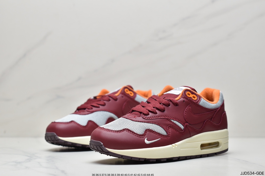 130 Patta x Nike Air Max 1“Monarch”复古休闲跑步鞋 DH1348