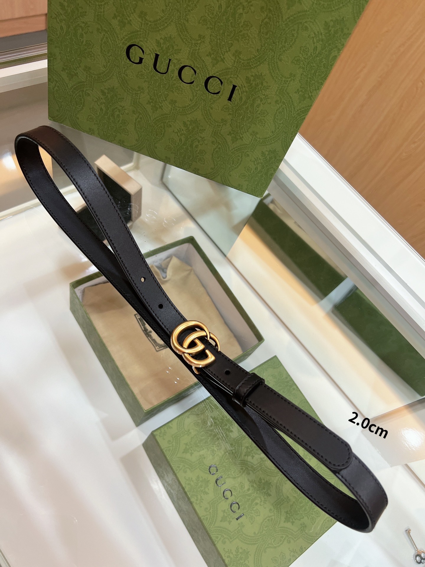 Gucci Style Leather Women's Belts Lookbook Reference image 2